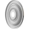 Ekena Millwork Cole PVC Ceiling Medallion (Fits Canopies up to 5 1/8"), Metallic Drk Bronze, 19"OD x 3 1/2"ID x 1"P CMP19COCDB - alternate 2